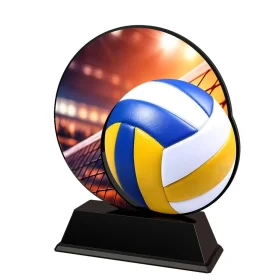Akrylátová trofej FABM60 | Volejbal Výška cm: 10, plnobarevná