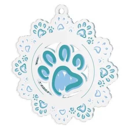 Akrylátová medaile MDAC0010M02 | Kynologie Stuha: ST8, MD průměr: 6