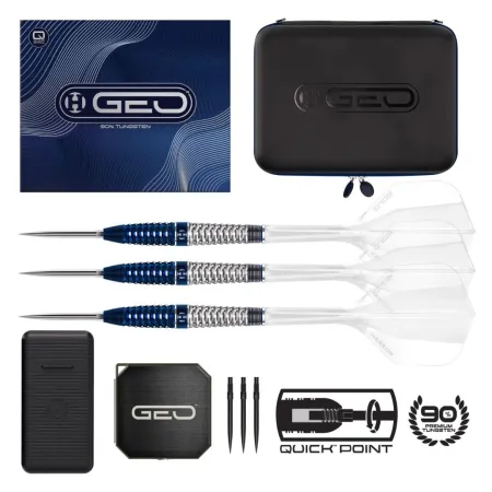 Harrows Šipky Steel Geo 02 - Torpedo - Quick Point - 23g