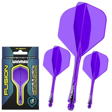 Winmau Letky Fusion - No2 - purple - short
