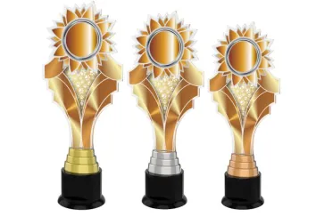 Akrylátová trofej ACTKC0009 | Kynologie Výška cm: 30, Barva: stříbro