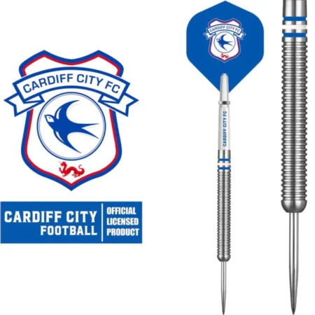 Mission Šipky Steel Football - FC Cardiff City - Official Licensed - 24g