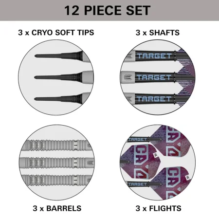 Target - darts Šipky Cryo 13 - 18g