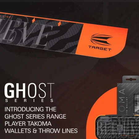 Target - darts Odhodová čára - Throw Line - Ghost - Raymond van Barneveld