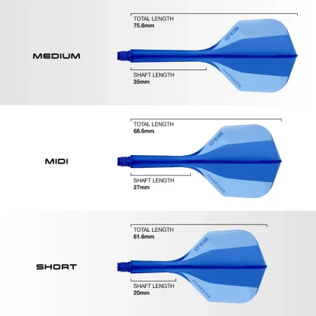 Harrows Letky Solo - No6 - Midi - Blue