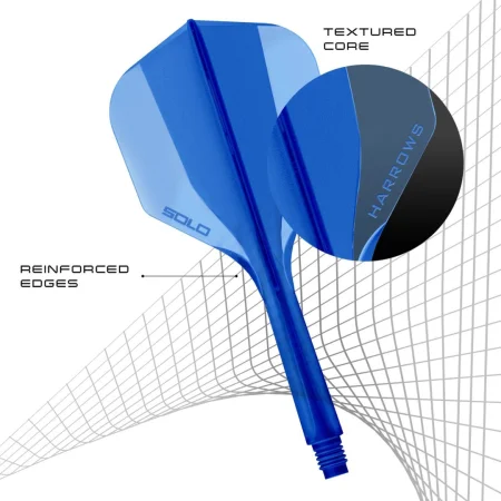 Harrows Letky Solo - No6 - Midi - Blue