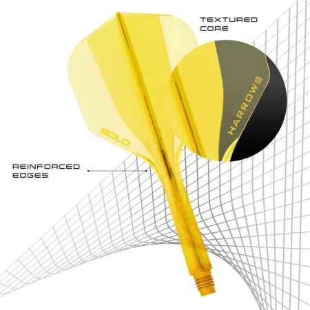 Harrows Letky Solo - No6 - Short - Yellow