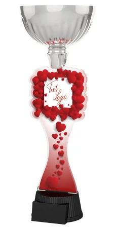 Akrylátová trofej ACUPCSM152 | Valentýn Výška cm: 28,5