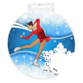 Akrylátová medaile MDAS0023 Průměr cm: 10, Stuha: ST2