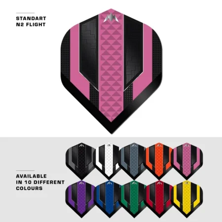 Mission Letky Temple - Black & Pink F3364