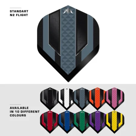 Mission Letky Temple - Black & Grey F3358