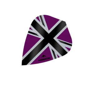 Mission Letky Alliance-X Union Jack - Purple / Black F3116