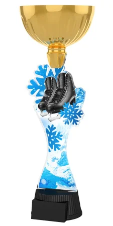 Akrylátová trofej ACUPCGM152 | Bruslení Výška cm: 32