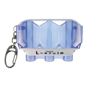 L Style Pouzdro na šipky Krystal Flight Case - clear blue - Výprodej