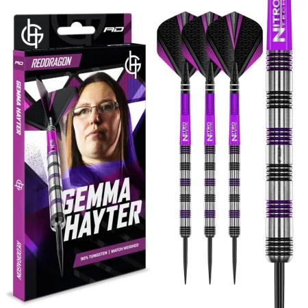 Red Dragon Šipky Steel Gemma Hayter - 22g