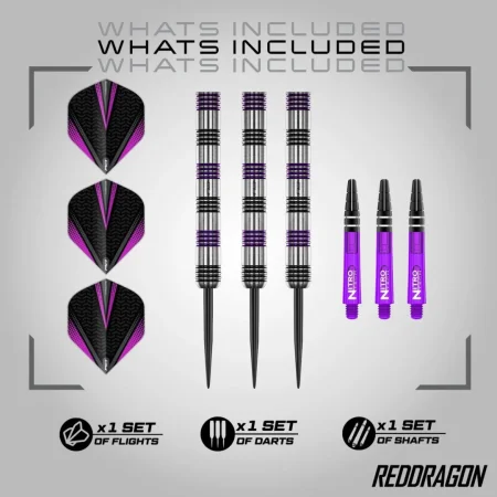 Red Dragon Šipky Steel Gemma Hayter - 22g