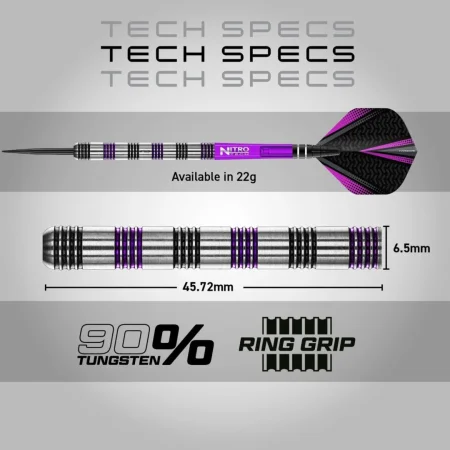 Red Dragon Šipky Steel Gemma Hayter - 22g