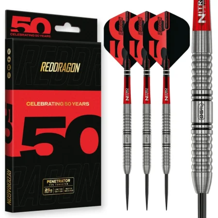 Red Dragon Šipky Steel Penetrator 1 - 50 Years - 25g