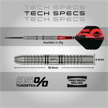 Red Dragon Šipky Steel Penetrator 1 - 50 Years - 25g