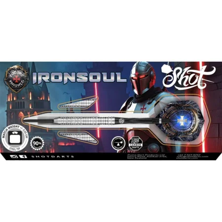 Shot Šipky Steel Future Knights - Ironsoul - 23g