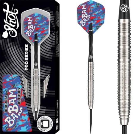 Shot Šipky Steel Pro Series - Bradley Brooks - G2 - 23g