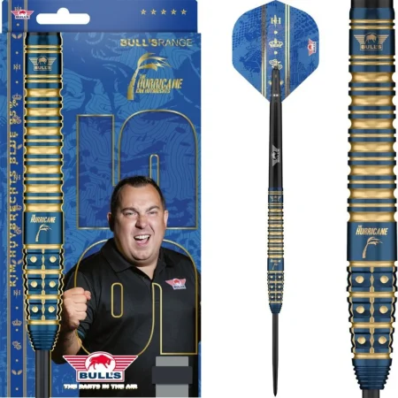 Bull's NL Šipky Steel Kim Huybrechts - Blue 95% - 22g