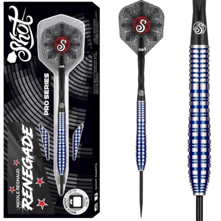 Shot Šipky Steel Pro Series - Nicole Regnaud - 23g