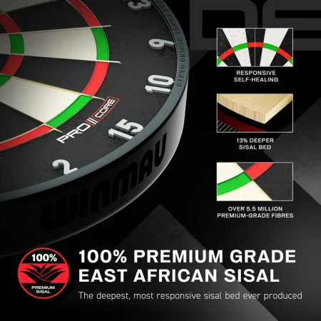 Winmau Sisalový terč Blade X - Official PDC Dartboard