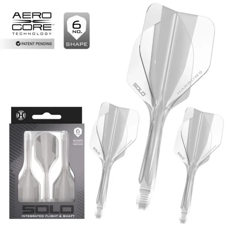 Harrows Letky Solo - No6 - Medium - Clear