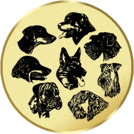 Emblém LTK158 | Kynologie Průměr cm: 2,5