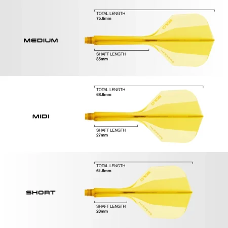 Harrows Letky Solo - No6 - Midi - Yellow