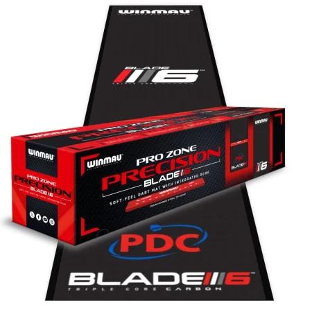 Winmau Dart Mat - Koberec k terči - Pro Zone Precision Blade 6 - with oche