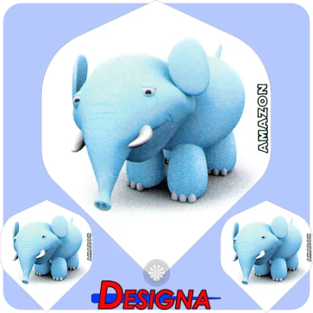Designa Letky Amazon 3D Life Elephant F1603