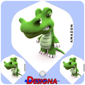 Designa Letky Amazon 3D Life Crocodile F1602