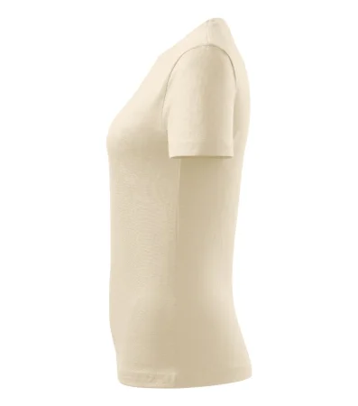 Tričko dámské Basic 134 - L - mandlová