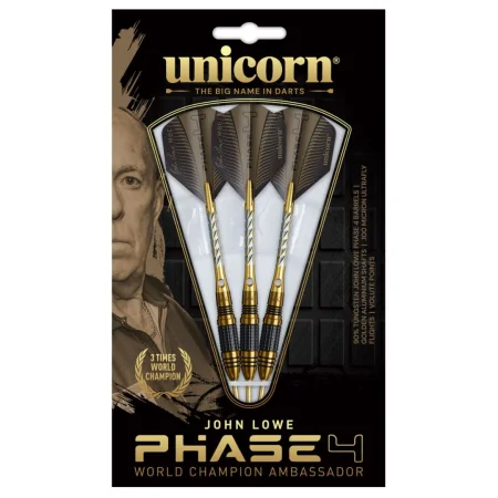 Unicorn Šipky Steel World Champion Phase 4 - John Lowe - 21g