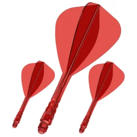 Mission Letky Force 90 Vortex - Kite - Short - Clear Red F5038