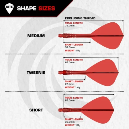 Mission Letky Force 90 Vortex - Kite - Midi - Clear Blue F5036