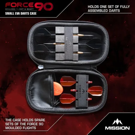 Mission Pouzdro na šipky Force 90 - Slim - Black