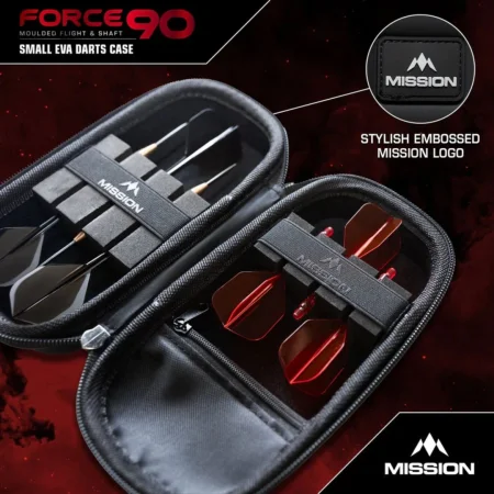 Mission Pouzdro na šipky Force 90 - Slim - Black