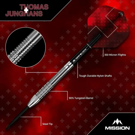 Mission Šipky Steel Thomas Junghans - 21g
