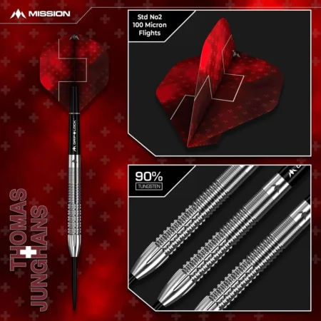 Mission Šipky Steel Thomas Junghans - 21g