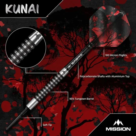 Mission Šipky Kunai - 19g