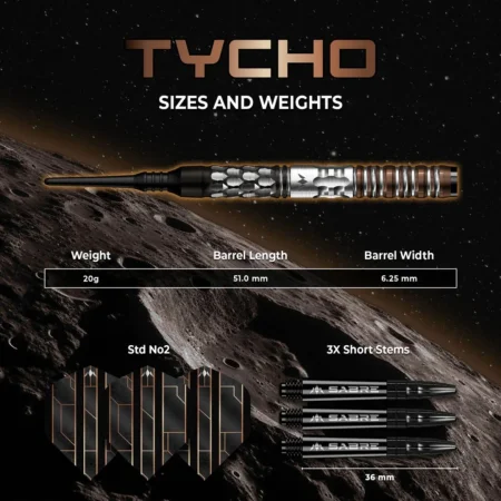 Mission Šipky Tycho - 20g