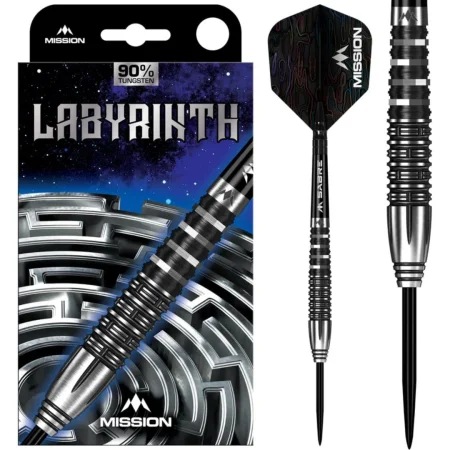 Mission Šipky Steel Labyrinth - 22g