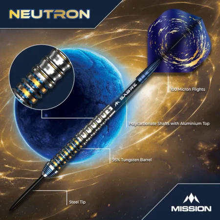 Mission Šipky Steel Neutron - 30g