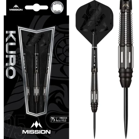 Mission Šipky Steel Kuro - M4 - 23g - výprodej