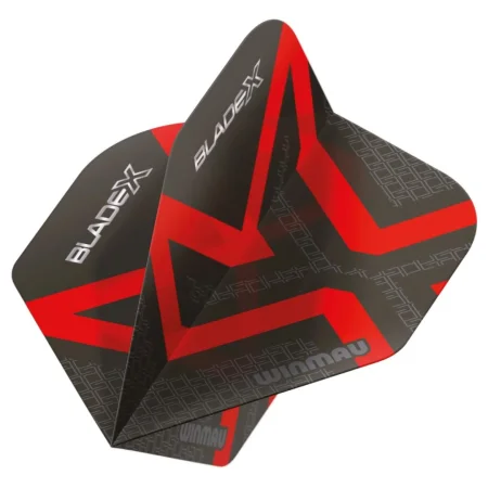 Winmau Letky Prism Delta - Blade X - Metallic Black & Red W6915.809