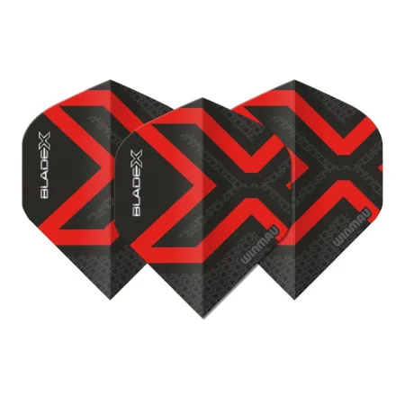Winmau Letky Prism Delta - Blade X - Metallic Black & Red W6915.809