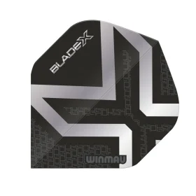 Winmau Letky Prism Delta - Blade X - Metallic Black & Silver W6915.808